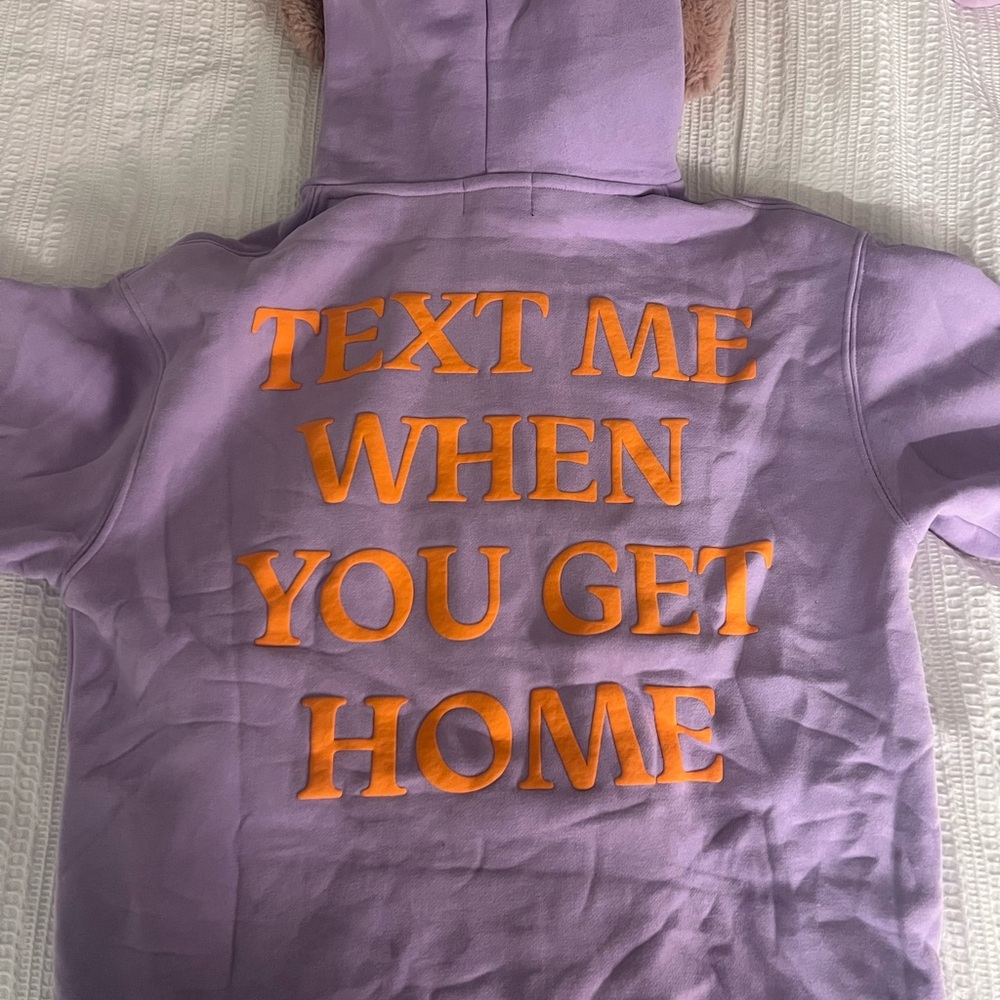 Lonely Ghost Lavender Hoodie - Picture 2 of 3